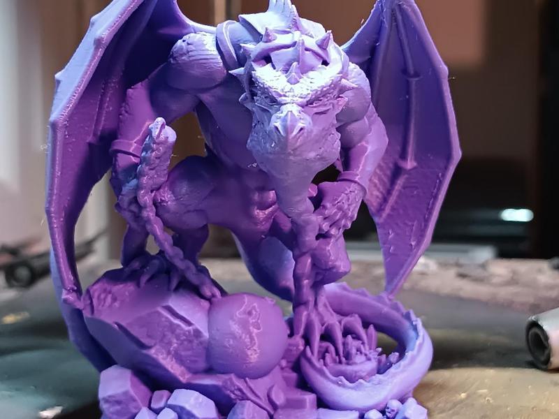 Supportless Ground dragon