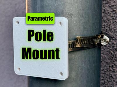 Parametric Universal Pole Mount Adapter