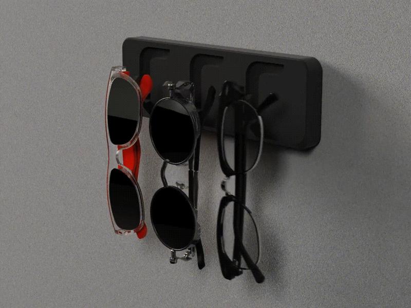 Sunglasses hanger // Print-in-place