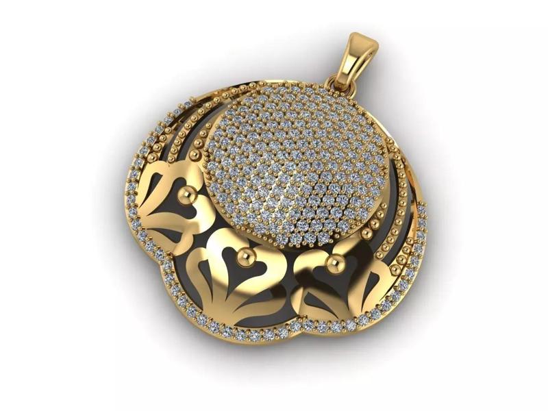 Women Pendant Ready STL 3DM Models Womens Necklace Lightweight