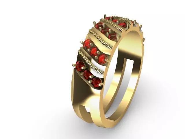 2 slash rope ring stl verified