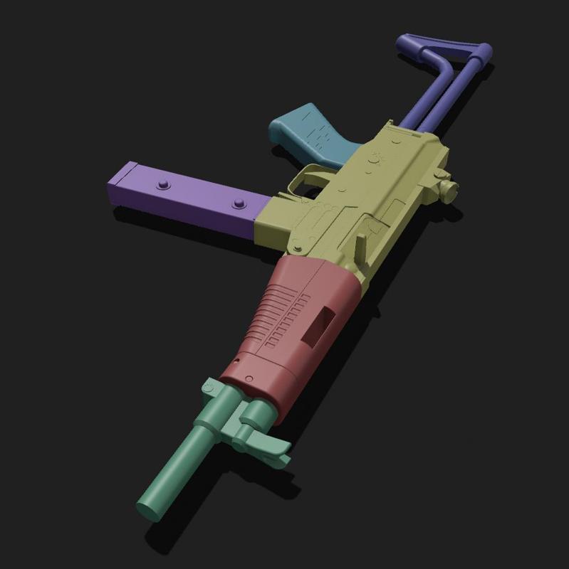 Famae SAF SMG ( Prop-Gun ) 1/1 Scale