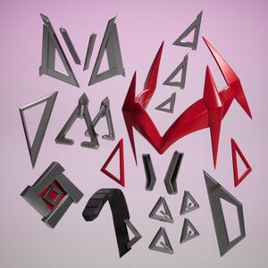 SCARLET WITCH COSPLAY ACCESSORIES - MARVEL RIVALS