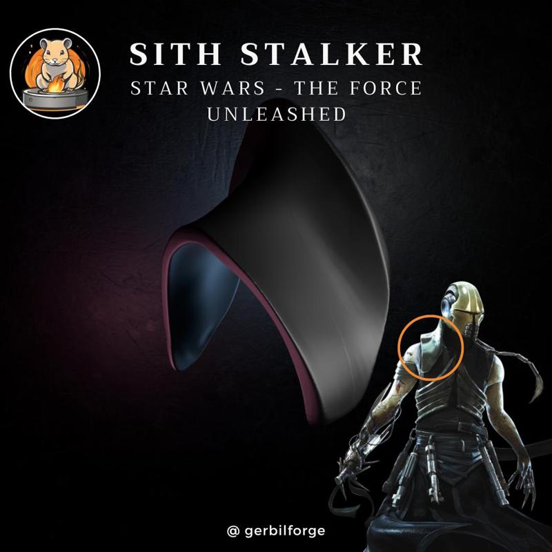 Sith Stalker / Star Killer Shoulder Armor - for Cosplay or Custom Figures