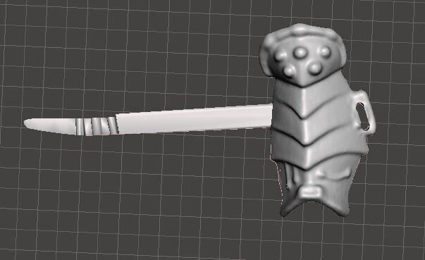 Accessories Maa Man at arms, left foot armor Motu Vintage