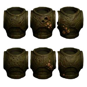 Plague Warrior Grimdark Armor Bits Set