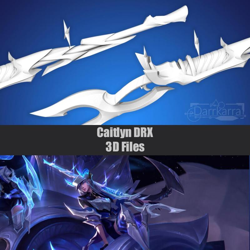 Caitlyn DRX League of Legends STL files