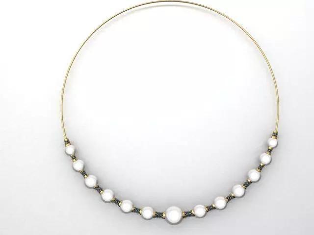 womens pendant with stones large