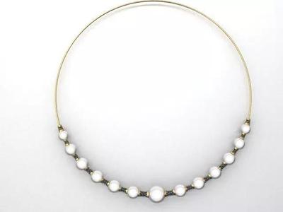 womens pendant with stones large