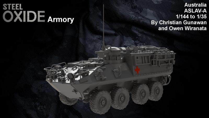 Australia ASLAV Type II ASLAV-A Ambulance