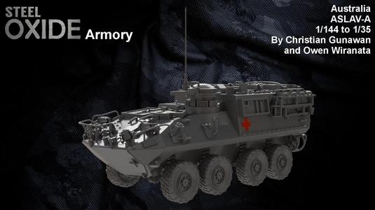 Australia ASLAV Type II ASLAV-A Ambulance
