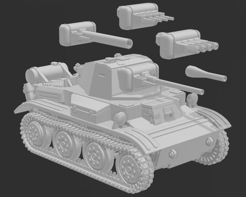 A17 Tetrarch for Dust Warfare 1947