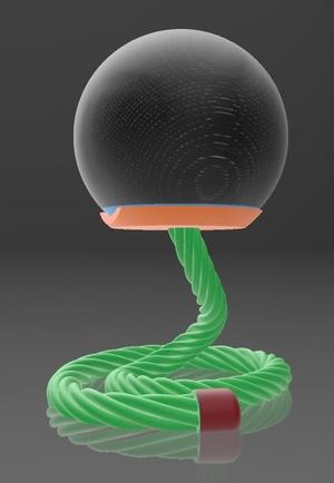 Alexa Echo Dot 4th and 5th Generation Snake Rope Support