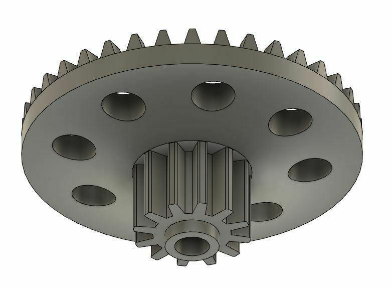 gear for rotary mop