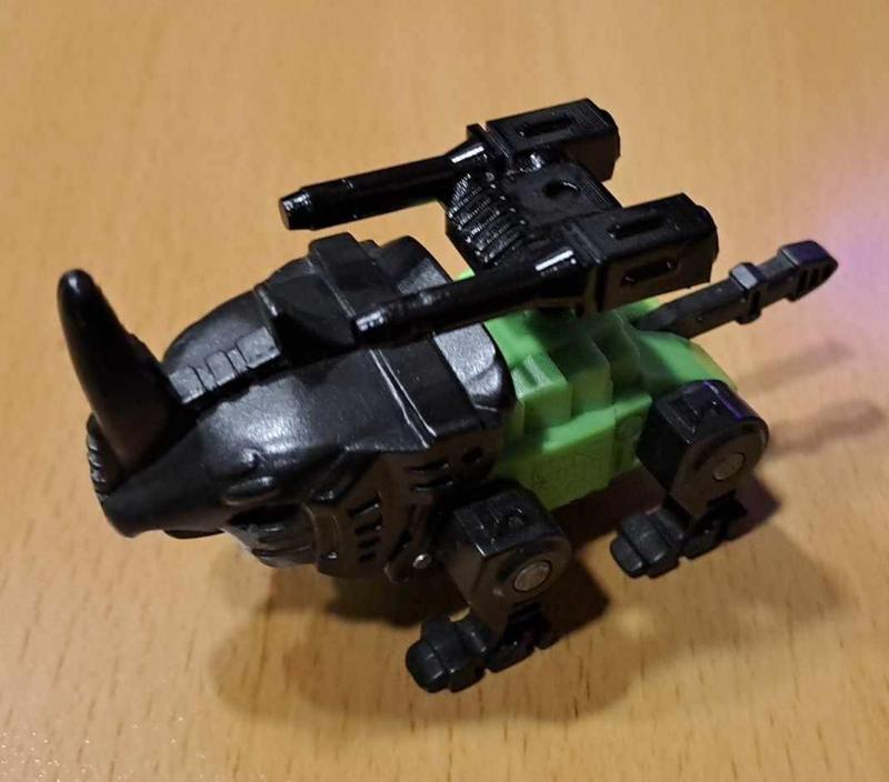 Transformers G1 Action Masters : Charger  Fire Beast Turret