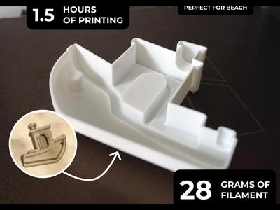 Benchy Boat for Sand