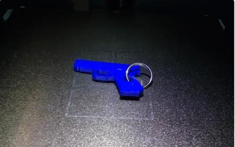 Gun keychain   