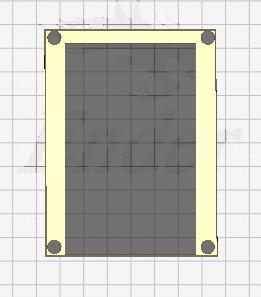 TFT35 mounting frame Ender 3 pro