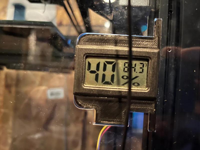 Ender 6 Extruder Cover W/ Temp Gauge Cutout   
