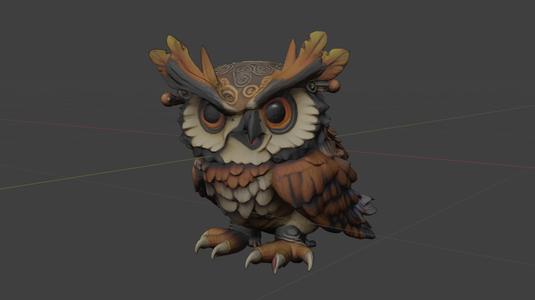 Beautiful animal Owl