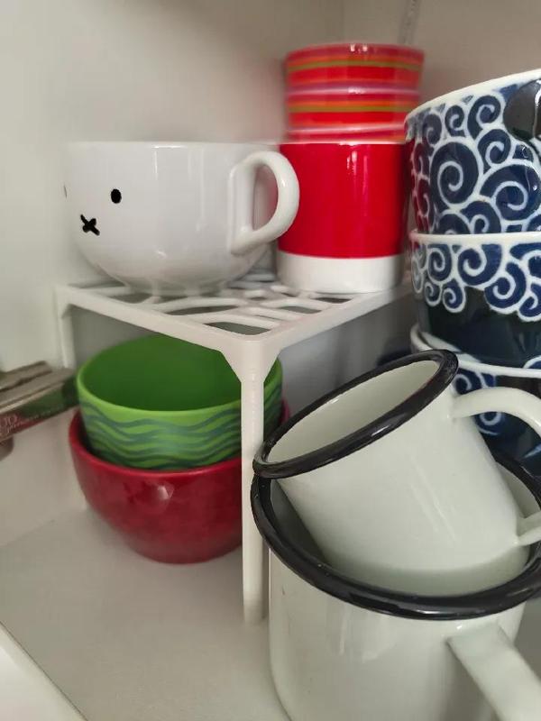 Cupshelf closet organizer   