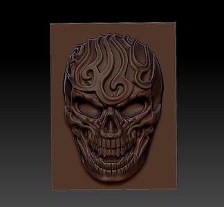 artistic skull