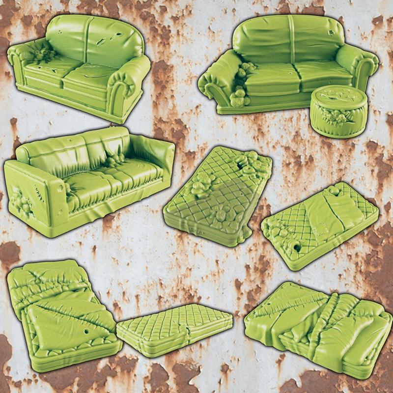 Wasteland Couches and Mattresses [PRE-SUPPORTED]