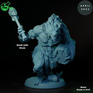 Gnoll with Drum