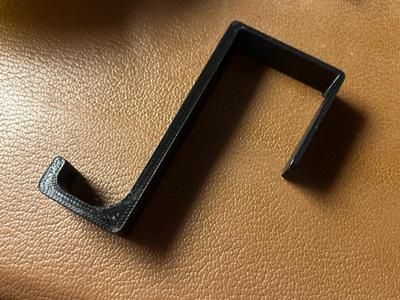 Bathroom door hook, over-the-door hook, towel hook, clothes hook, robe hook