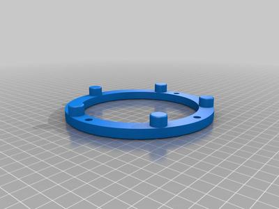 Brake Rotors Template 5x114.3 to 4x114.3 Re-drill Holes Guide