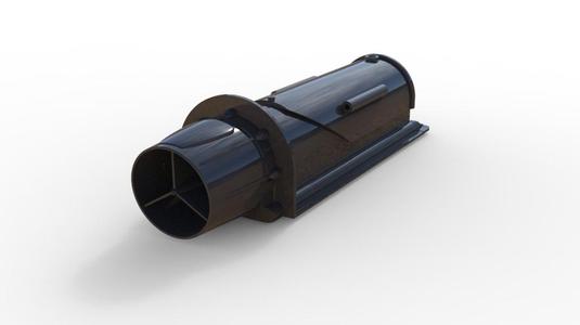 3D marine turbine - Propeller for boats, RIBs or surfboards (life-size models)