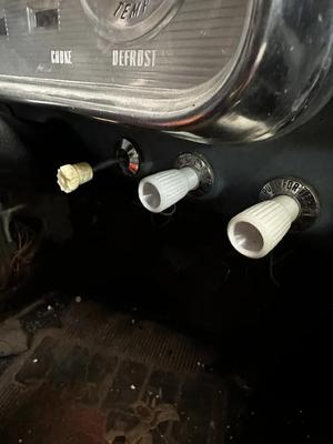 1961 Ford Falcon Knobs   