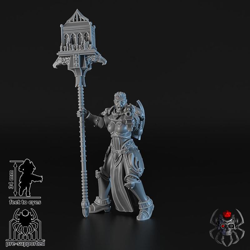 Widows of Retribution Standard-Bearer