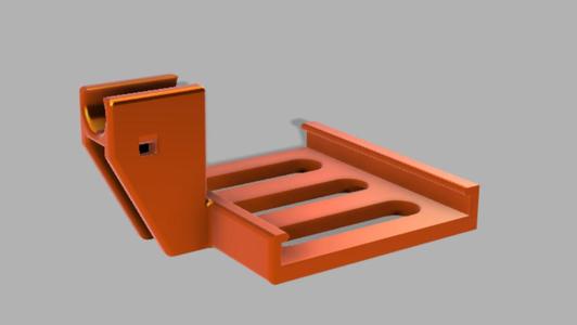 Anycubic i3 Mega soporte para el cable de la cama / Anycubic i3 Mega Bed Heater Wire Support