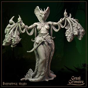 Serpentfolk wizard