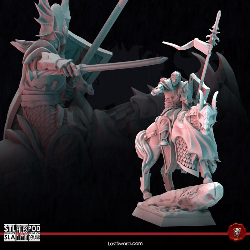 Elven General on Horse