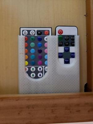 Dual LED remote holder 