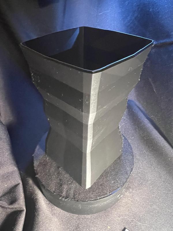 Geometric Funnel Vase