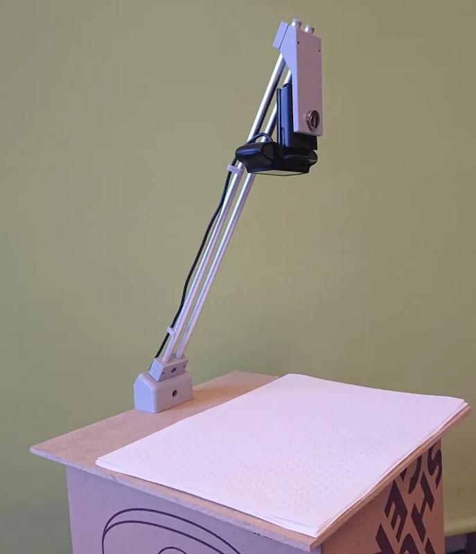 Document cam stand for logitech webcams   