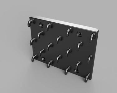 Ikea Skadis Monitor VESA mount   