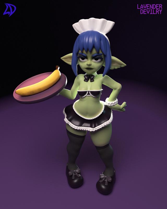 Miss Trix, Reluctant Goblin Maid