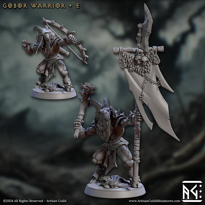 Gobor Warrior - E (Rise of the Beastmen)