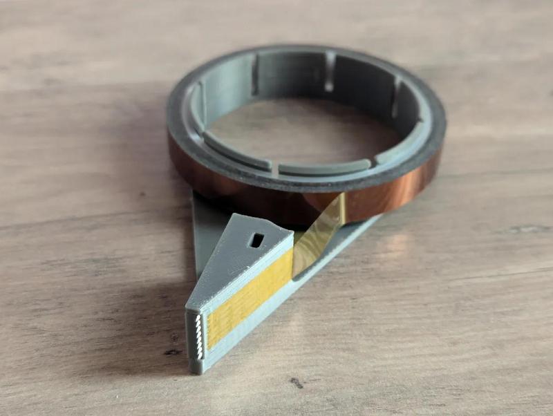 [Remix] Kapton Tape Dispenser (with blade & cover)   