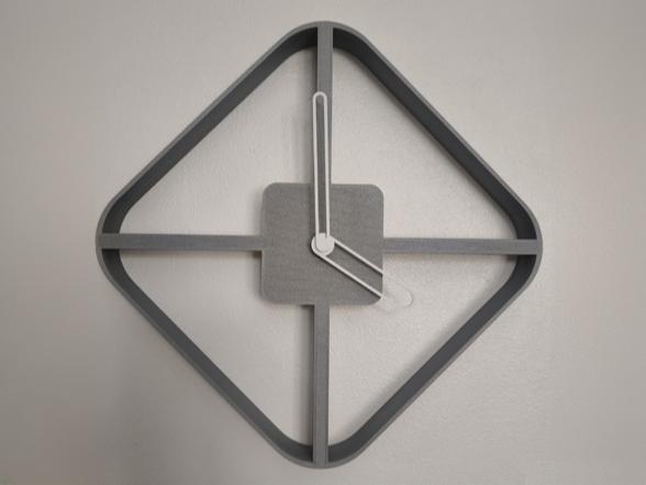Modern Diamond Clock