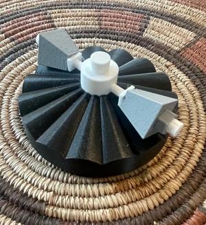 Square Wheels on Circular Track   