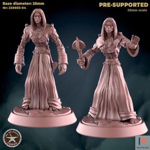 Undead Female Priest Two models