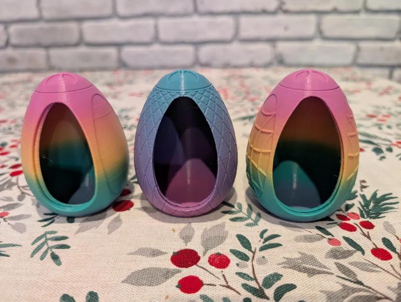 Sliding Door Egg Container   