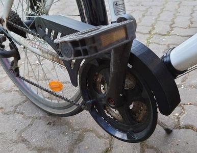 Chain guard for 21 speed with 3 front gear bike