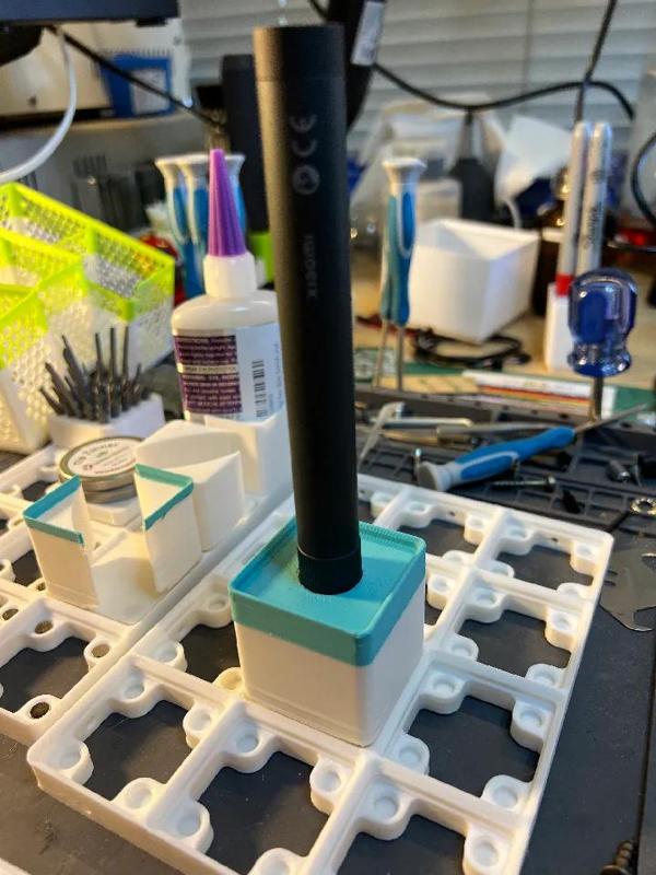 Gridfinity 1x1 Xiaomi (Hoto) precision screwdriver holder   