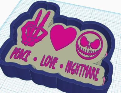 peace love nightmare